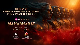 Historyverse: Mahabharat - Ek Dharmayudh | Official Trailer | Oct 25 | JioHotstar