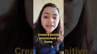create a positive environment at home even if artificial #adhd #autismspectrumdisorder