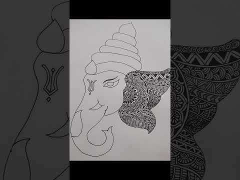 ganesha drawing #ganeshadrawingeasy