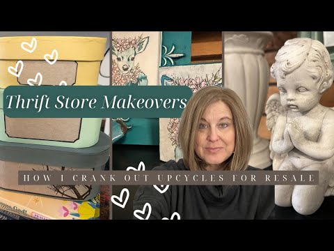 Thrift Store Makeovers Process for Resale