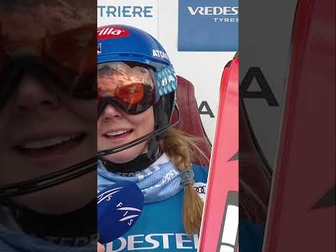 I’m not crying, you are crying. 😭 Mikaela Shiffrin, THE GREATEST OF ALL TIME 💯 #fisalpine