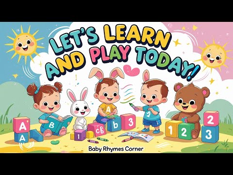 🎨📚 Let’s Learn and Play Today! 👶✨ #babyrhymes  #toddlercartoons  #choochootrain #cocomelon