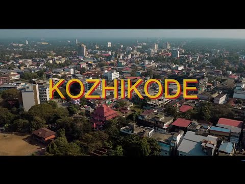 Kozhikode city | Calicut city | 4k UHD aerial view|