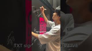 TXT signatures on CDTV live today