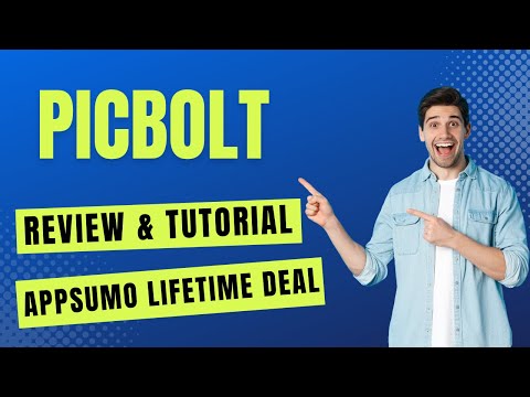 Picbolt Review & AppSumo Lifetime Deal - How To Use Picbolt