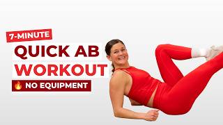 Quick 7 Minute Ab Workout at Home | No Repeat Core Burn
