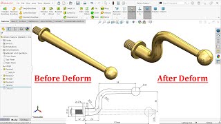 Deform Feature in SolidWorks