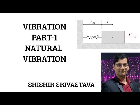 VIBRATION PART-I (NATURAL VIBRATION)