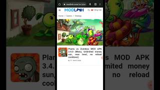 How to Download PLANT VS. ZOMBIES RH with Mod Menu in Android #pvz #modmenu #shorts #viral #youtube