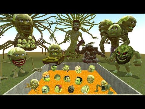 BIG HOLE LAVA ALL LIN GANG MELON ARMY TITAN SNAKE CARRIER BOXER NUEROMELON SPARTAN KICKING in GMod