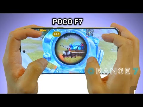 POCO F7 BGMI TEST GAMEPLAY 90 FPS WITH FPS METER (HANDCAM)