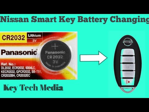 Nissan Smart Key Battery Changing
