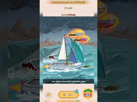 Brain Puzzle Tricky Quest| Level 9 Ocean Escape - Increase speed to 1000km/h Walkthrough #braingames