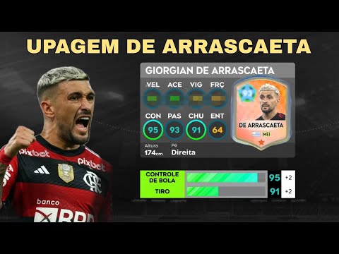 Primeira upagem do Arrascaeta no DLS 25