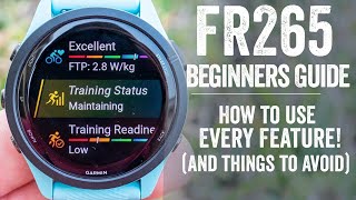 Garmin Forerunner 265/265S: Beginners Guide (Start Here!)