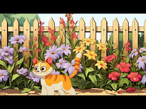 🐈Whiskers is afraid to sleep💤 | A lovely bedtime story for little kids and toddlers🌸