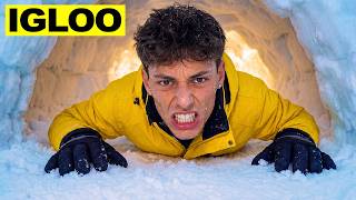 SOPRAVVIVO in un IGLOO sul MONTE BIANCO per la Notte..