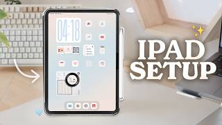 ✨ I Redesigned My iPad Setup | widgets & custom icons