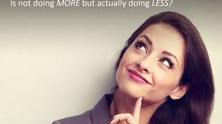 Kellie Czarny, your trusted Mortgage Advisor reveals How to cut the clutter and focus on what works…
