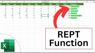 The REPT Function Makes Progress Tracking in Excel Easy