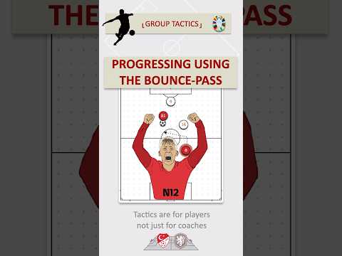 Bounce-passes are also used by offensive players#ArdaGüler #euro2024