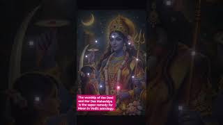 The worship of Devi Durga and Das Mahavidya  #astrology