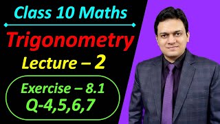 Lecture 2 Trigonometry Chapter 8 Class 10th Maths