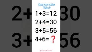 Can You Solve This Math Puzzle ? |  Brain Test Challenge  🔥 #maths #mathchallenge