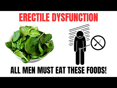 Top 5 Natural Foods That Help Cure ERECTILE DYSFUNCTION