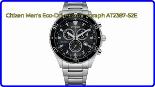 REVIEW (2026): Citizen Men's Eco-Drive Chronograph AT2387-52E. First Look.