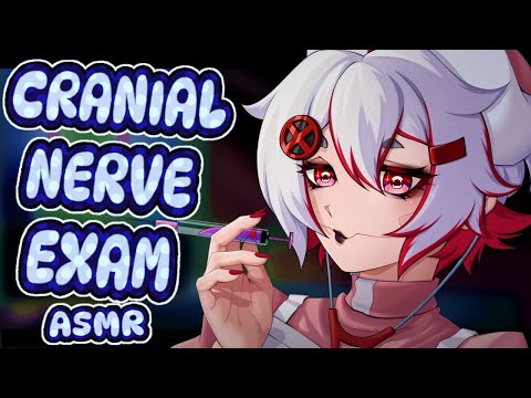 【ASMR】Mad Scientist Cranial Nerve Exam ♡