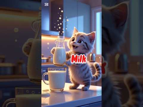 #leaening #learningfood #foodnames #forkids #forkidslearning #kidsshorts #cat #catstoryvideo