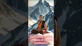 Monk Meditation: Discover Peace in Stillness 🧘‍♂️🌿
