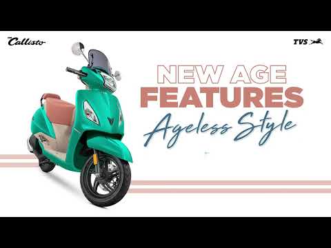 TVS Callisto 110 - New Age Features Meet Timeless Style