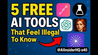 🚨5 AI Tools That Feel Like Cheat Codes! 2025🤯💰