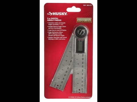 Husky Digital Angle Finder Tool Review!  Must Watch before you buy!