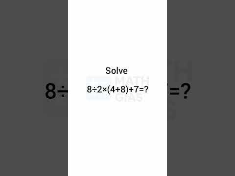 Solve it #basicmath #maths #mathchallenge #viral #foryou