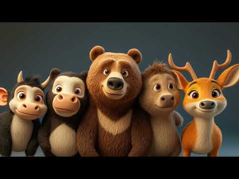 "Meet the Animals! 🐘🎶 Fun Song for Kids"|The Animal Parade Song | March, Sing & Learn for Kids|