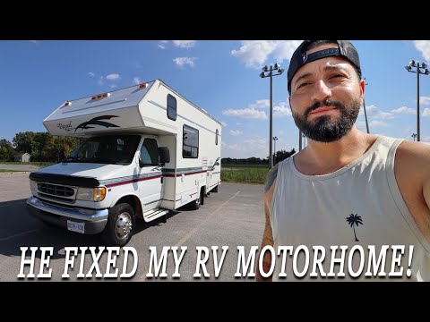 HE FIXED MY BROKEN RV MOTORHOME