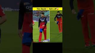Tim David 😔 Hat's off ❤️#timdavidinjury#trending#timdavidrcb#royalchallengerbanglore#rcb#timdavidipl