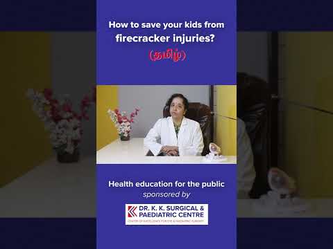 How to save your kids from firecracker injuries? | Firecracker Safety & Precautions | #shorts