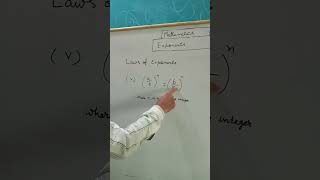 Exponant chapter formula#mathshorts2022#Law of Exponant formula