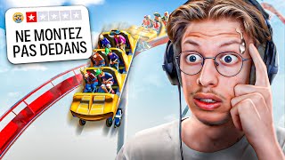 J'ai Construit la Parc d'Attraction le Plus Dangereux du Monde... (Planet Coaster)
