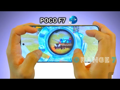 POCO F7   BGMI TEST 90 FPS (HANDCAM)
