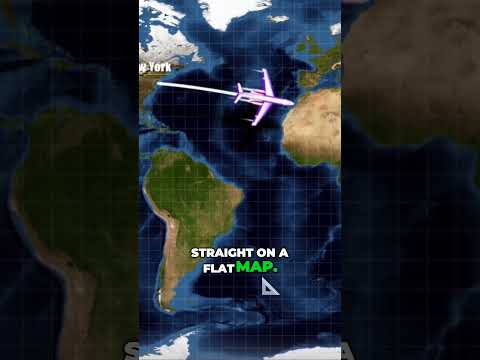 Why Planes don’t Fly Over the Pacific Ocean #shorts