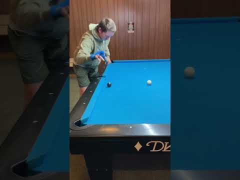 Famous hustler 🎱ball billiards shot #shorts