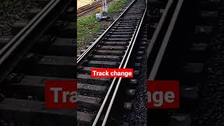 how Train changes track #train #shortvideo #indianrailways #trainvideo #trainvlogger