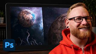 Space Alien Photo Manipulation in Photoshop