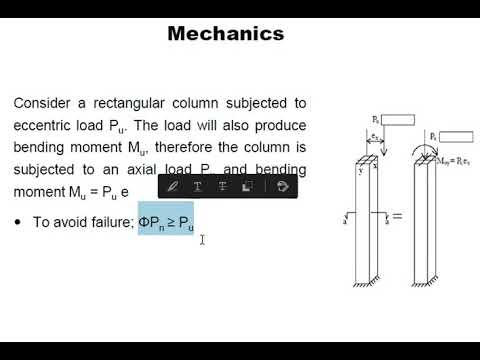 RC Column Design   03 - Eccentric Loading Mechanics