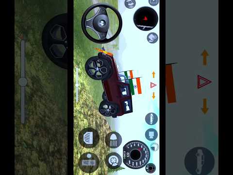 Mahindra Thar Lovers. Jai Veeru Song 🚨🔥 indian car simulator 3d game... red Mahindra thar modified